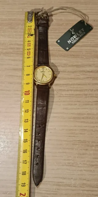 Reloj Nowley Vintage Mujer Dorado y Marrón