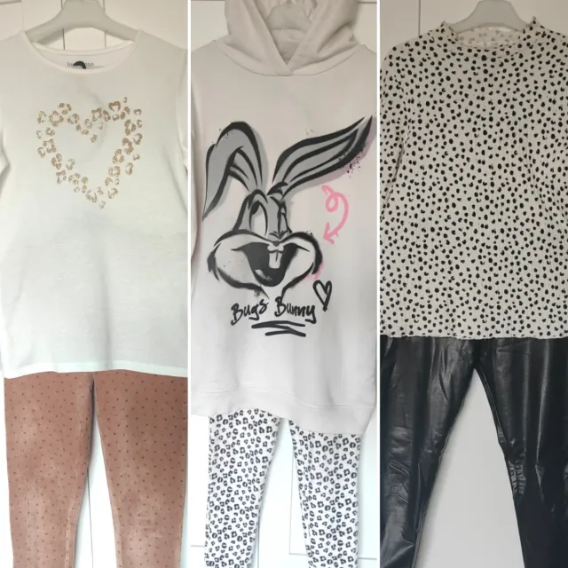 Lote 16 prendas ropa Niña T8-10 Años con Regalo