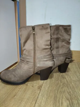 Botines Mustang Marrón Talla 40