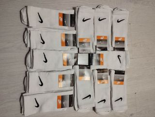 Calcetines Nike Blancos Pack 12 Pares
