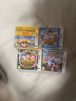 Lote Videojuegos Nintendo DS