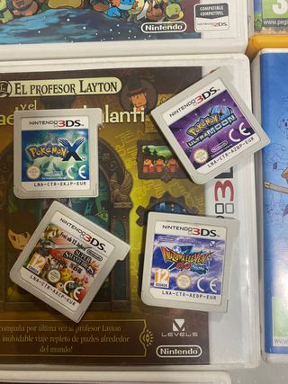 Lote Videojuegos Nintendo DS