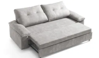 Sofá cama 3 plazas gris
