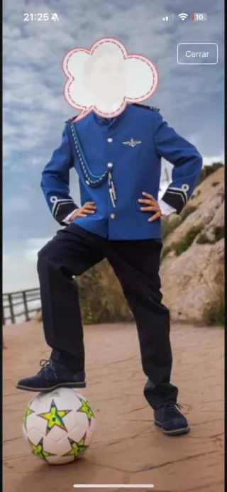 Traje de Comunión Niño Azul