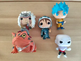 4 Funko Pop! Colección Anime y Videojuegos