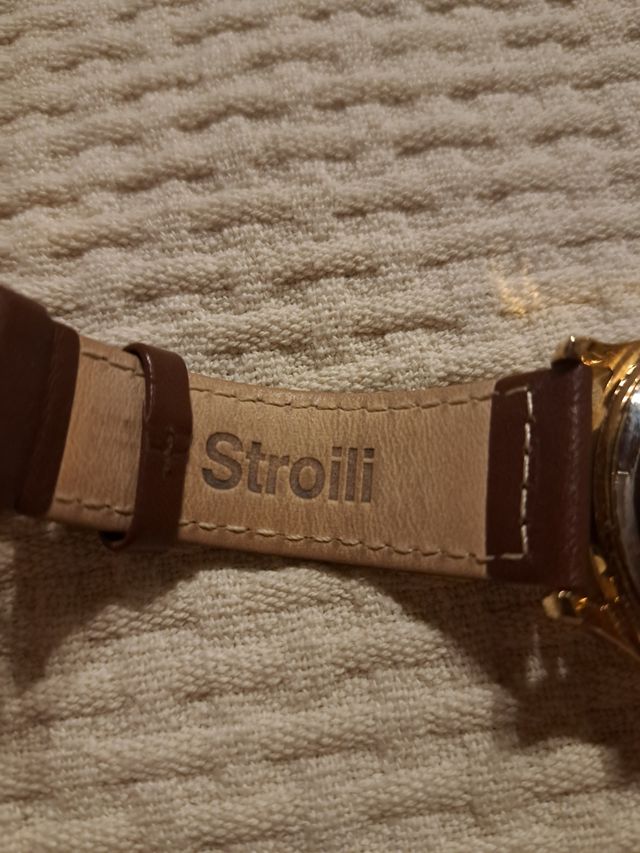 Cronografo 40mm bracciale in pelle