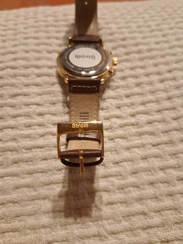 Cronografo 40mm bracciale in pelle