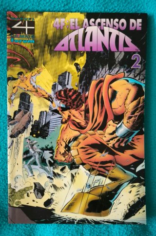 Cómics 4F: el ascenso de Atlantis