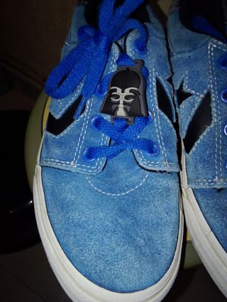 Zapatillas Converse Cons Piel Azul