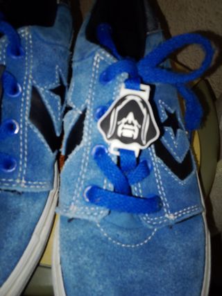 Zapatillas Converse Cons Piel Azul