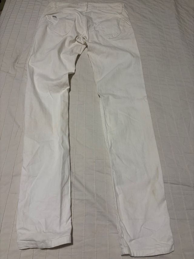 Vaqueros Salsa Blanco Talla 38 L32