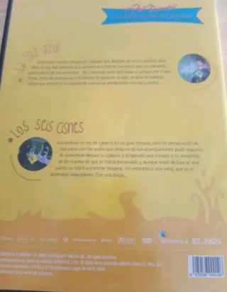 4 DVDs Cuentos Hermanos Grimm