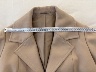 Cappottino donna lana beige sartoriale M/38