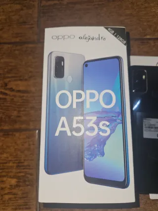 OPPO A53s Nero con custodia