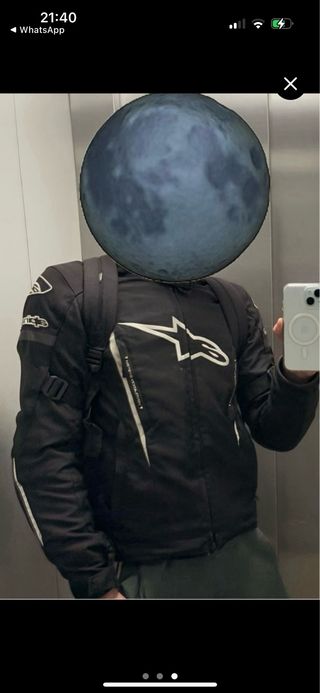 Chaqueta Moto Alpinestars Negra