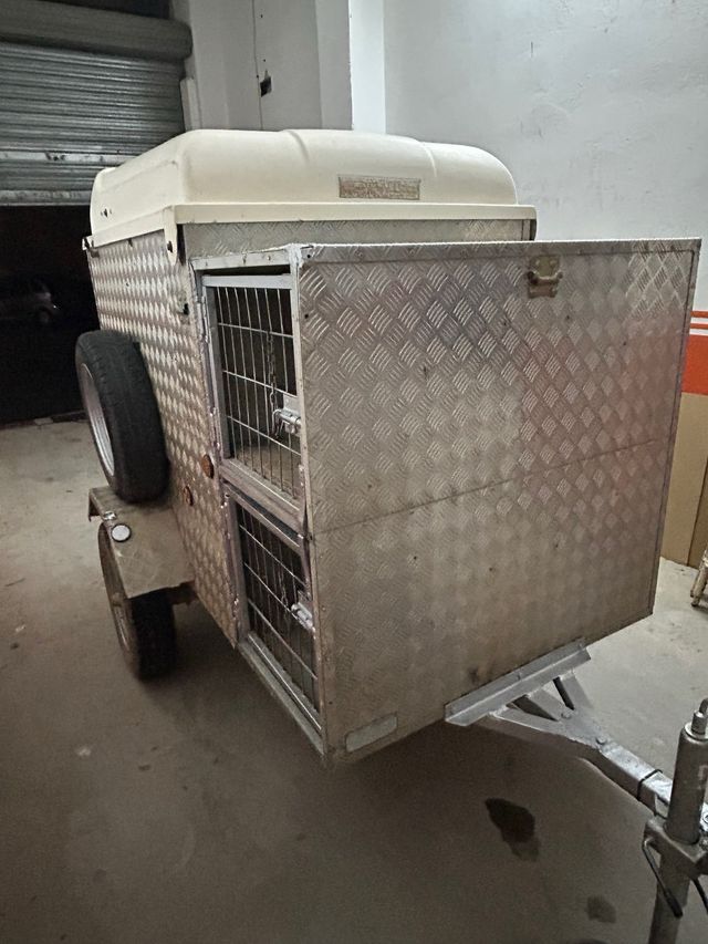 remolque para perros 