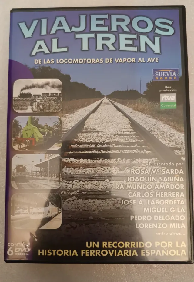 Viajeros al Tren 6 DVDs Historia Ferroviaria