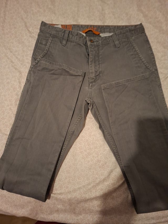 Pantalón Dockers Gris Hombre