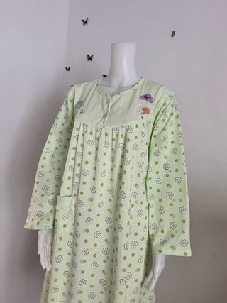 Camisón vintage verde talla L