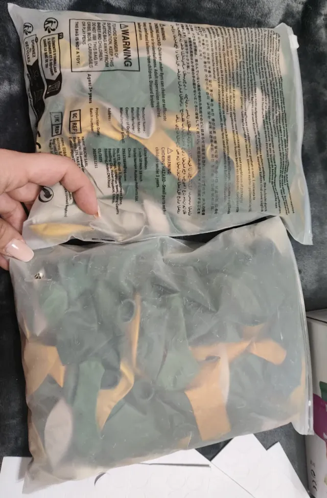 Kit inflador, globos y adhesivos