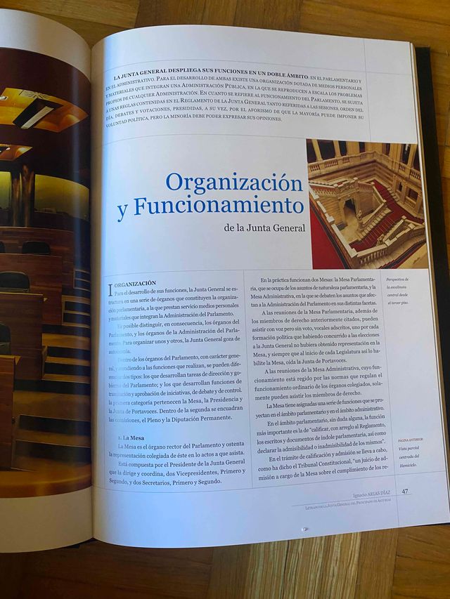 La Junta General del Principado de Asturias