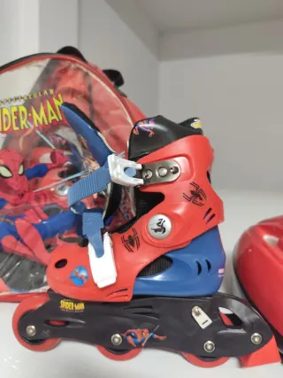 Patines Spiderman Talla Ajustable