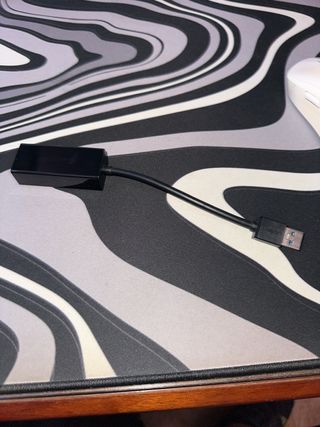 Adaptador USB a Ethernet Negro