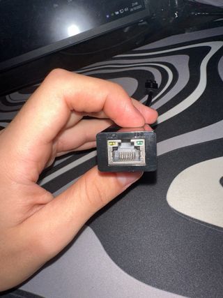 Adaptador USB a Ethernet Negro