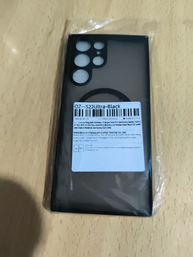 Funda Samsung Galaxy S22 Ultra Negra