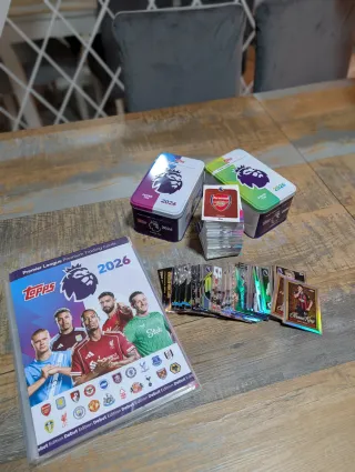 Coleção Topps Premier League 2026 Cards