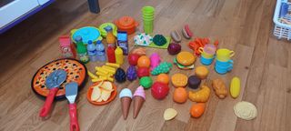 Cocina de juguete y accesorios