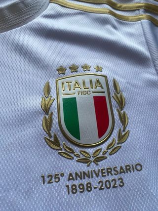 Camiseta Adidas Italia 125 Aniversario M