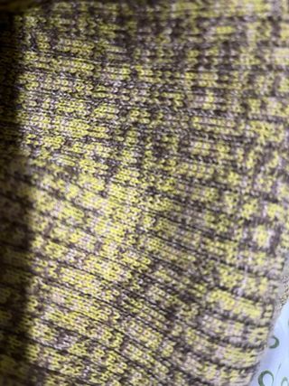 Jersey verde y amarillo de punto 11-12años