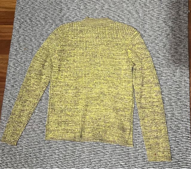 Jersey verde y amarillo de punto 11-12años