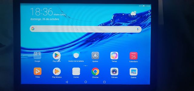 Tableta Huawei Azul.