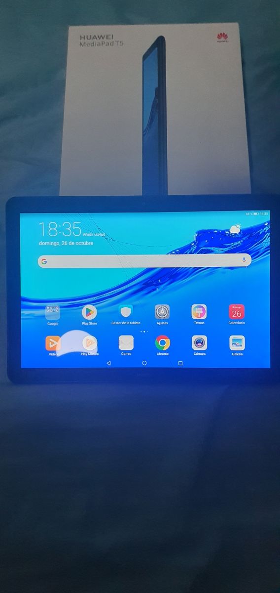 Tableta Huawei Azul.