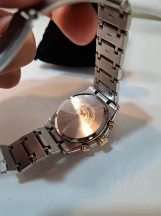 Citizen Eco-Drive Cronografo Oro/Argento