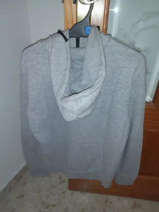 Sudadera gris hombre