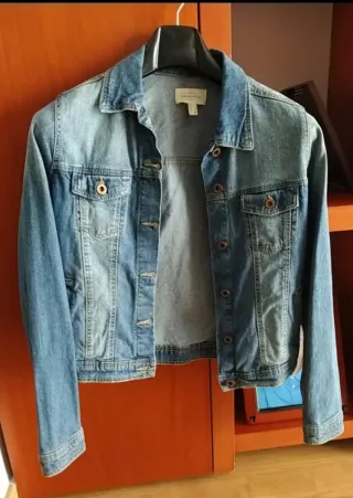 Chaqueta tejana mujer