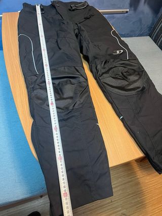 Pantalón de moto cordura negro