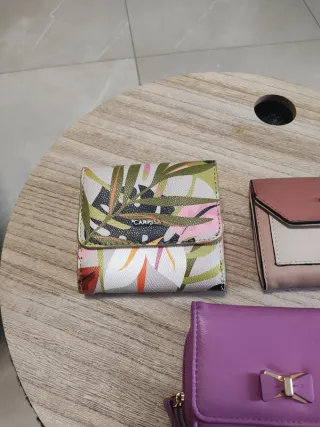 3 Portafogli Donna Carpisa Rosa e Viola
