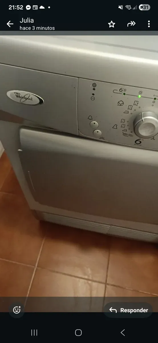 Secadora Whirlpool 65€ y lavavajillas bosch 100€