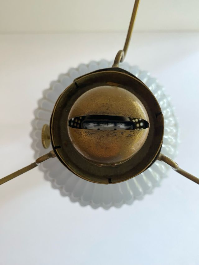 Base de Quinqué de Aceite. Vintage