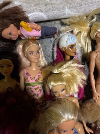 Lotto Barbie bambole