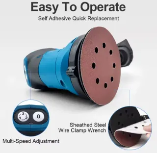 Lijadora Orbital a Batería