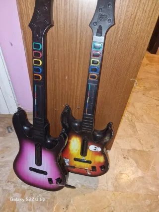 2 Controller Guitar Hero Xbox 360
