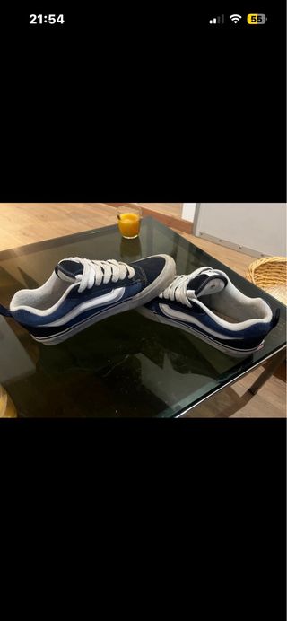 Vans Knu Skool Blu/Bianco