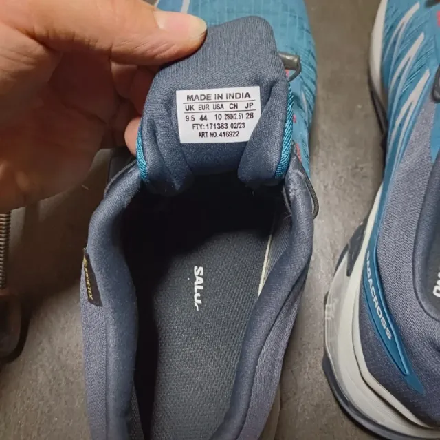 Salomon Alphacross 5 Zapatillas Azul/Teal