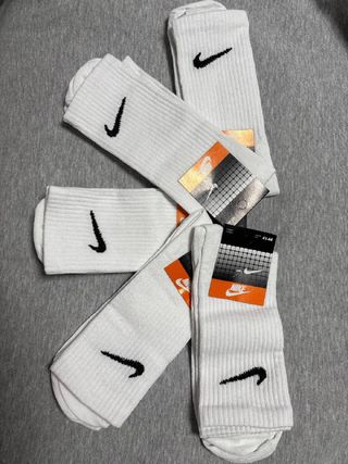 Pack 3 pares calcetines Nike blancos