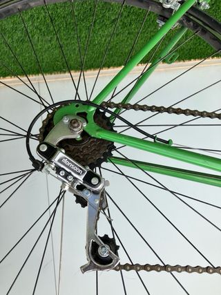 Bicicleta Vintage de Paseo color Verde